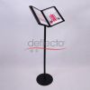 acrylic display stand for leaflet/menu/literature